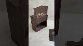 Сначала это лист фанеры, а потом -стильная упаковка для вашего продукта.