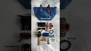 spring bag essentials– what's in my bag?