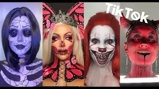 Best Halloween 2021 Tik Tok Scary Makeup Compilation | TikTok Halloween Makeup Tutorial
