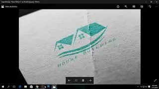 Logo Design Tutorial || How to Make House Building Logo || Graphic design In Adobe Illustrator CC