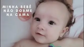 Um vídeo rápido da minha bebê no berço acoplado KaBaby