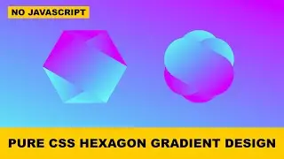 CSS Hexagon Hover Effects | Hexagon Hover Effects | Html CSS Hexagon hover Effects | HTML & CSS