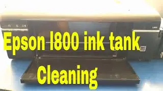 Epson l800 ink tank cleaning