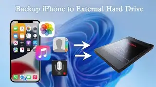 How to Directly Backup iPhone to External Hard Drive on Windows  [2023]