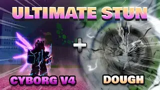 Dough + Electric claw + Cyborg V4 Combo And Bounty hunting in Blox fruits