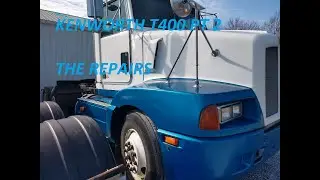 92 KENWORTH WITH 89,000 MILES PART 2 THE REPAIRS!