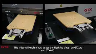 How to Use the NeckSys™ DTG Platen