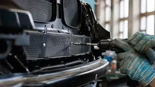 Защитная сетка радиатора BMW