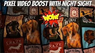 Google Pixel 8 Pro Video Boost With Night Sight Test