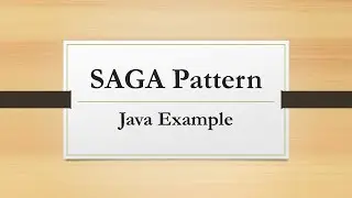 SAGA Pattern in Java Simplified