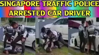 Singapore Traffic Police Arrested Car Driver || Media Power