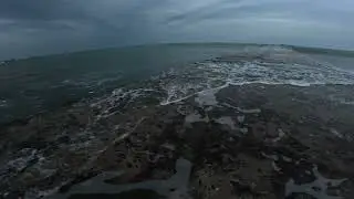 Начало мега шторма в Крыму. Феодосия 25.11.2023г.