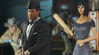 Fallout 4 - Skinny Malone & Darla ALL ENDINGS 
