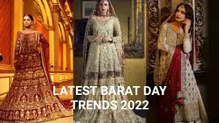 Latest Barat Day Ideas 2022|Pakistani Wedding dresses 2022|Red Barat Day Dress Collection|New Trends