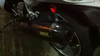 Hayabusa Akrapovic full system (sound)