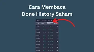 CARA MEMBACA DONE HISTORY / DONE DETAIL SAHAM