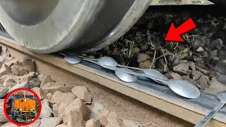 Train Vs Home Things Experiment OMG 😳 || Train Experiments @TrainExperiments