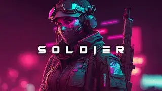 Darksynth / Cyberpunk Mix - Soldier // Dark Synthwave Dark Industrial Electro Music