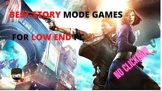 Top 5 Best Story Mode Games For LOW END PC | Faizy Playz | No Clickbait