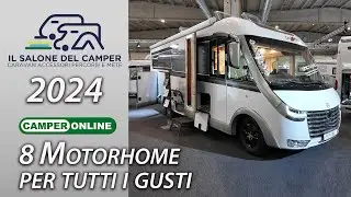 8 motorhome per tutti i gusti dal Salone del Camper