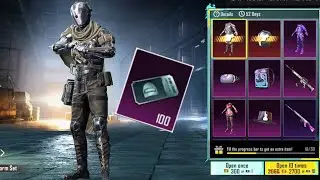 New Supply Crate Opening | Pubg Mobile | 100 Supply Crate