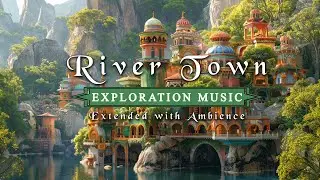River Town | Fantasy Exploration Music | D&D - RPG | Fantasy Game Music with Nature Ambience