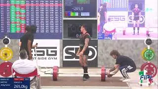 1° GARA DI POWERLIFTING OPEN CLASSIC MASCHILE (qualificante WEC 2024) Cat.-83kg. 4°, 5° gruppo