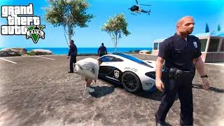 Гангстер угнал УЛЬТРА РЕДКИЙ СУПЕРКАР ПОЛИЦИИ!! - GTA 5 Реальная Жизнь (Моды ГТА 5)