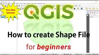 3 How to create shapefile in QGIS 