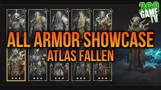 All Armor Showcase - FULLY UPGRADED STATS + Unique Armour Trait - Atlas Fallen
