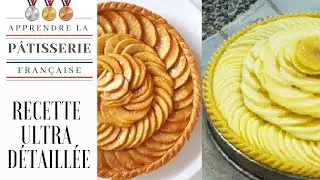 TARTE AUX POMMES COMPOTE 😋