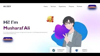 Build Your Personal Portfolio Website in React Js with Tailwind CSS | Step-by-Step Tutorial