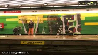 Recuperación Estación de metro Vandalizada