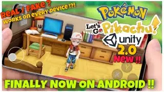 Finally !! Pokemon Let’s go Unity 2.0 is now on android !! | Real/Fake !?! | Andro PlayZ