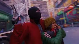 SPIDERMAN PS4 GAMEPLAY FIGHTING THUGS #video #gameplay #ps5 #spiderman