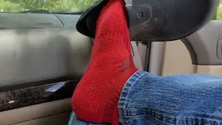 Shoe Dangling and Shoeplay in Car