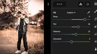 Brown and orange tone Lightroom photo editing // preset download free