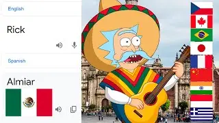 Rick in different languages MEME dialect