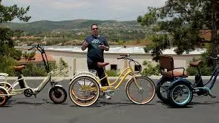 Best Electric Tricycles for a Retirement Community | 3 Wheel EBike for Over 55 Senior Communities