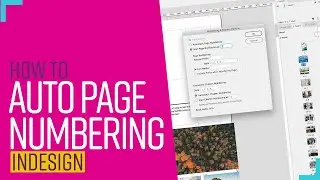 How to get page numbering to start where you want indesign