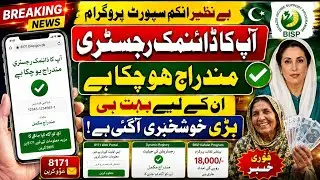 BISP Dynamic Survey New Registration Method 2026 | 8171 Check Online Roshan Skill 