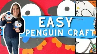 Paper Penguin Craft - An Easy Craft For Kids!