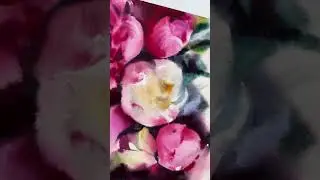 Курс «Цветы акварелью» от Дарьи Куцаевой.
