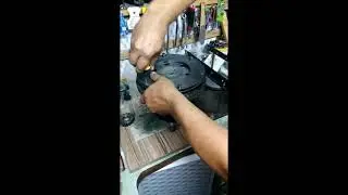 Балансировка коленвала мотоцикла Днепр.