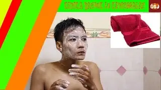 Ketika handuk lu ketinggalan