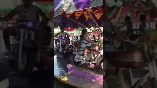 Rye playland having fun