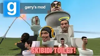 Skibidi Toilets Invade Garry's Mod!  (Gmod Mod Reviews)