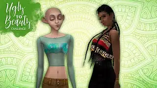 UGLY TO BEAUTY CHALLENGE Sims 4 || Create a Sim || Simsbiosis
