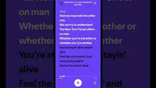 Stayin' Alive - Fr...ever" Soundtrack #music