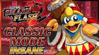 Super Smash Flash 2 Beta | Classic Mode: King Dedede (Insane)